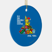 Het is de gedachte die telt keramisch ornament (Rechts)