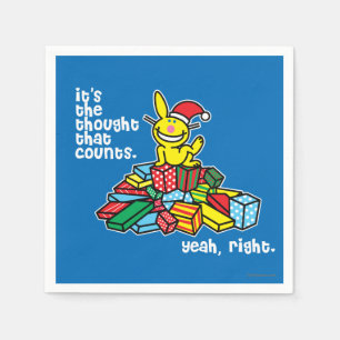 Het is de gedachte die telt servetten