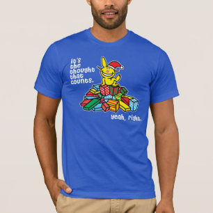 Het is de gedachte die telt t-shirt