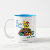 Het is de gedachte die telt tweekleurige koffiemok (Links)