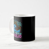 Het is de Golf van Mexico Pendejo Beach Funny Spaa Koffiemok (Voorkant links)