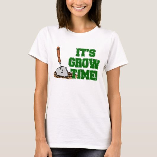Het is de Groei Tijd T-shirt (Voorkant)