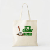 Het is de Grow Time Canvas tas (Voorkant)
