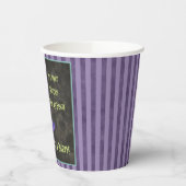 Het is de heksentijd van het jaar Halloween Papieren Bekers (Links)