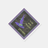 Het is de heksentijd van het jaar Halloween Servet (Hoek)