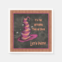 Het is de heksentijd van het jaar Halloween Servet