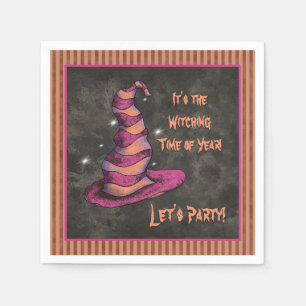Het is de heksentijd van het jaar Halloween Servet