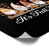 Het is de Herfst Y’all Gnomes Autumn Herfst Poster (Hoek)