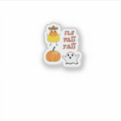 Het is de Herfst Y’all Minimal Clean Sticker (Voorkant)