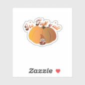 Het is de Herfst Y’all Minimal Clean Sticker (Vel)