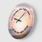 Het is de juiste tijd, grote klok (Hoek)