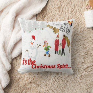 Het is de Kerstgeest - Geloof het Kussens! Kussen