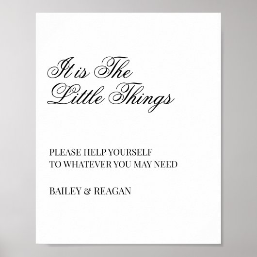 Het is de kleine dwergbathroommandje poster (Voorkant)