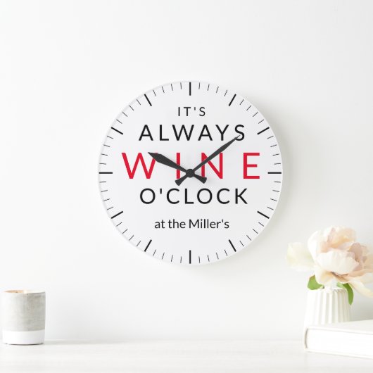 Het is de klok van de Wine-klok (Huis)