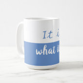 Het is de koffie-mok koffiemok (Voorkant links)