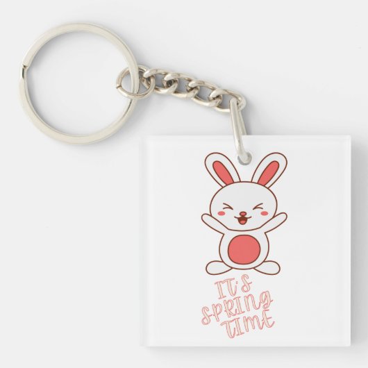 Het is de lente tijd sleutelhanger (voorkant)