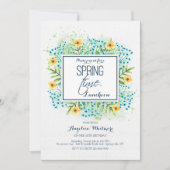 Het is de lente uitnodiging (Voorkant)