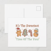 Het is de leukste tijd van het jaar Cute Funny Xma Briefkaart (Voorkant / Achterkant)