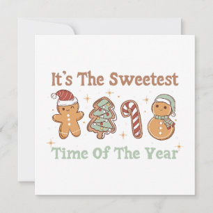 Het is de leukste tijd van het jaar Cute Funny Xma Kaart