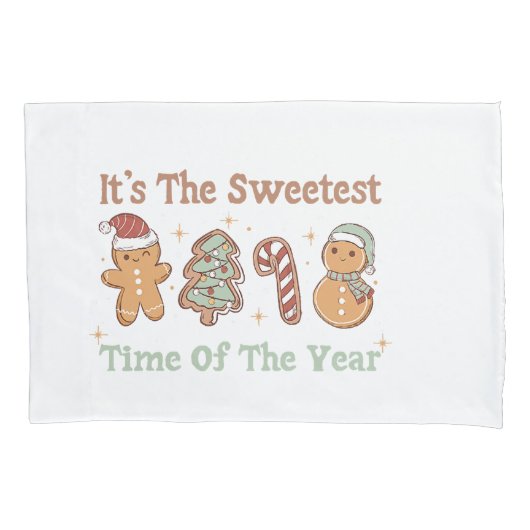 Het is de leukste tijd van het jaar Cute Funny Xma Kussensloop (Voorkant)