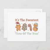 Het is de liefste tijd van het jaar Schattige Funn Feestdagenkaart (Voorkant / Achterkant)