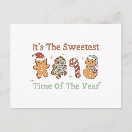 Het is de liefste tijd van het jaar Schattige Funn Feestdagenkaart (Voorkant)