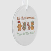 Het is de liefste tijd van het jaar Schattige Funn Ornament (voorkant)