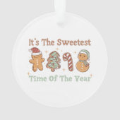 Het is de liefste tijd van het jaar Schattige Funn Ornament (achterkant)