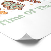 Het is de liefste tijd van het jaar Schattige Funn Poster (Hoek)