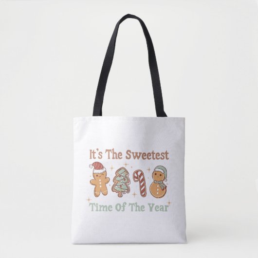 Het is de liefste tijd van het jaar Schattige Funn Tote Bag (Voorkant)