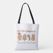 Het is de liefste tijd van het jaar Schattige Funn Tote Bag (Achterkant)