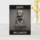 Het is de meest angstaanjagende tijd van het jaar  kaart (Gele Bloem)