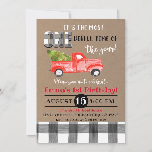 Het is de meest eenzijdige tijd van het jaar 1ste  kaart (Voorkant)