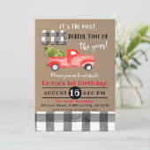 Het is de meest eenzijdige tijd van het jaar 1ste  kaart (Staand voorkant)