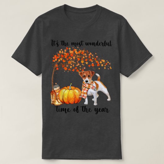 Het is de meest fantastische herfsttijd die Jack R T-shirt (Design voorkant)