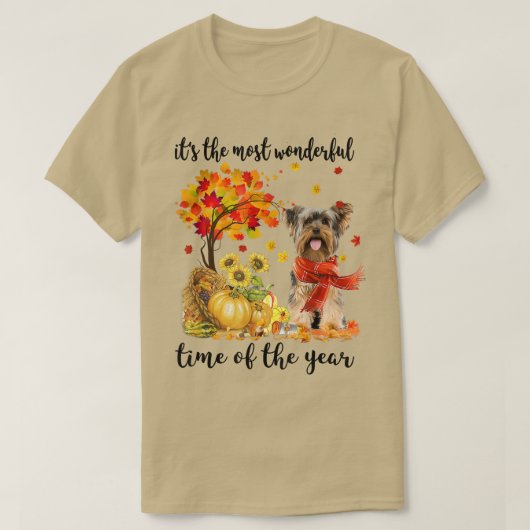 Het is de meest fantastische najaarsprronk uit Yor T-shirt (Design voorkant)