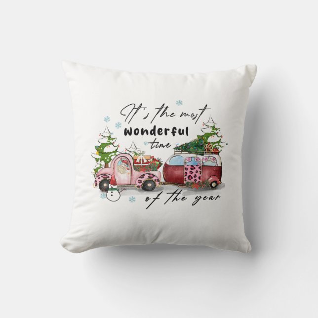 Het is de meest fantastische tijd kussen (Voorkant)