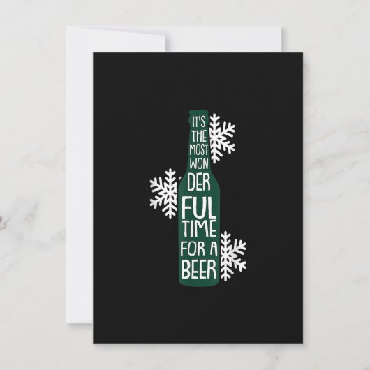 Het is de meest fantastische tijd met Kerstmis, gr Kaart (Voorkant)