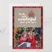 Het is de meest fantastische tijd van het jaar dat feestdagenkaart (Voorkant)