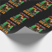 Het is de meest fantastische tijd voor een bierker cadeaupapier (Hoek)