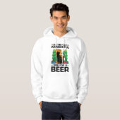 Het is de meest fantastische tijd voor een bierker hoodie (Voorkant volledig)