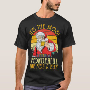 Het is de meest fantastische tijd voor een bierker t-shirt