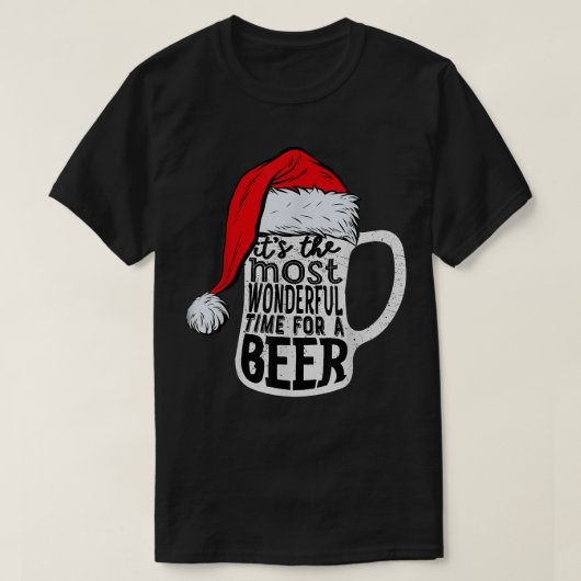 Het is de meest fantastische tijd voor een bierker t-shirt (Design voorkant)