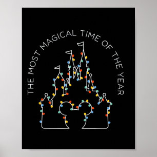 Het is de meest magische tijd van het jaar Kerstmi Poster