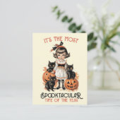 "Het is de meest spectaculaire tijd van het jaar" Briefkaart (Staand voorkant)