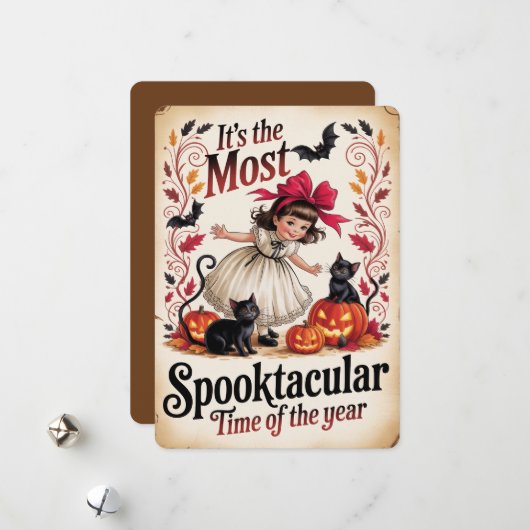 "Het is de meest spectaculaire tijd van het jaar" Feestdagenkaart (Voorkant / Achterkant in situ)