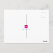 "Het is de meest spookachtige tijd van het jaar!" Briefkaart (Achterkant)