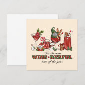 Het is de meest wijn-derful tijd (Voorkant / Achterkant)