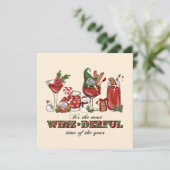 Het is de meest wijn-derful tijd (Staand voorkant)