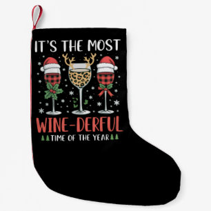Het is de meest wijn-derlijke tijd van het jaar Xm Kleine Kerstsok